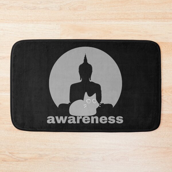 Item preview, Meditation-awareness-cat purring is high vibrations designed and sold by Betinka.
