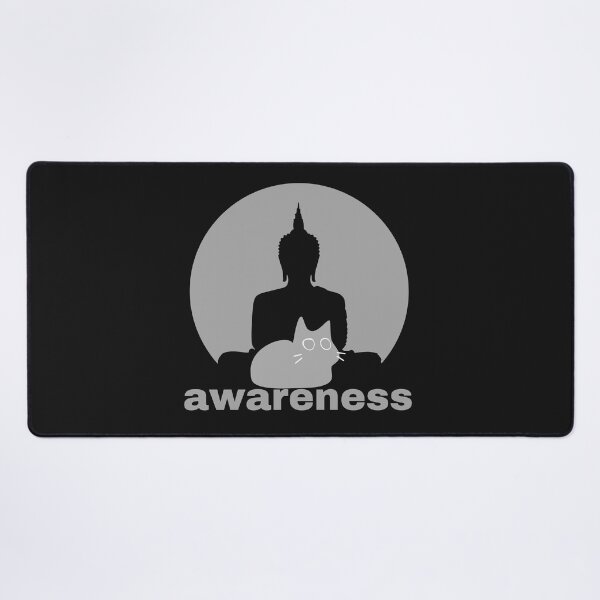 Item preview, Meditation-awareness-cat purring is high vibrations designed and sold by Betinka.