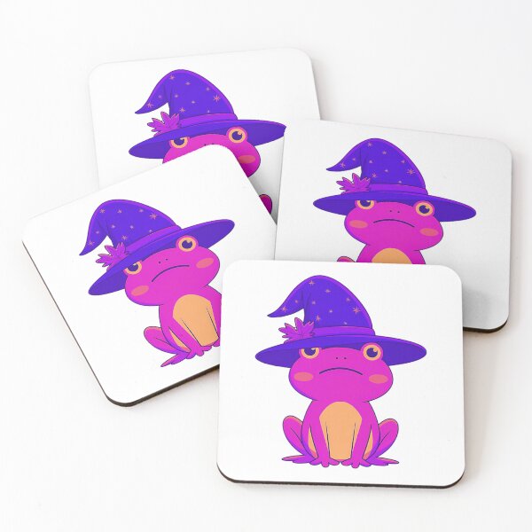 Item preview,  Cute little witchy frog  designed and sold by kmf1313.
