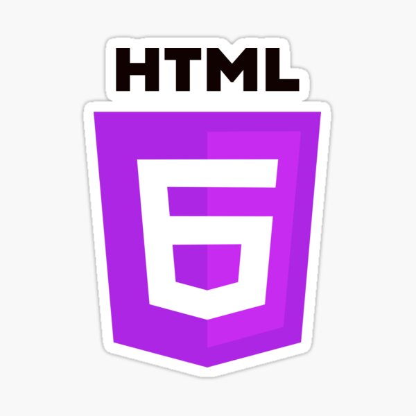 Aperçu de l'œuvre HTML 6 HTML6 Logo HTML créée et vendue par Maljonic.