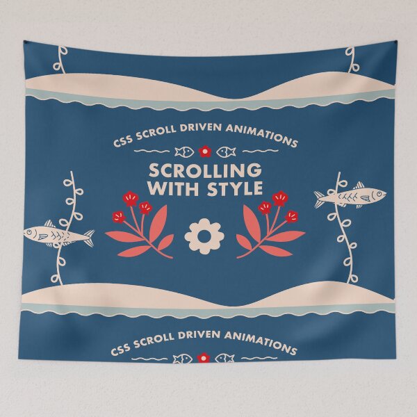Item preview, Scrolling with style designed and sold by marianabeldi.