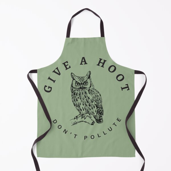 Item preview, Give a Hoot Don’t Pollute! designed and sold by WildSideofWNY.