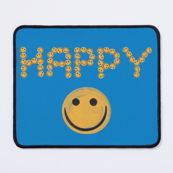 Item preview, Yellow emojis Happiness With happy words designed and sold by EWIKA By Ekawit.