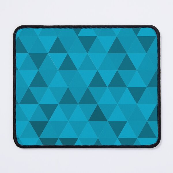 Item preview, Triangular shapes in blue tones designed and sold by Javier Narváez Solarte.