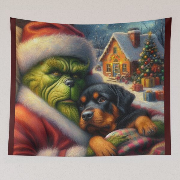 Item preview, The Grinch who stole a Rottweiler designed and sold by 123ks.