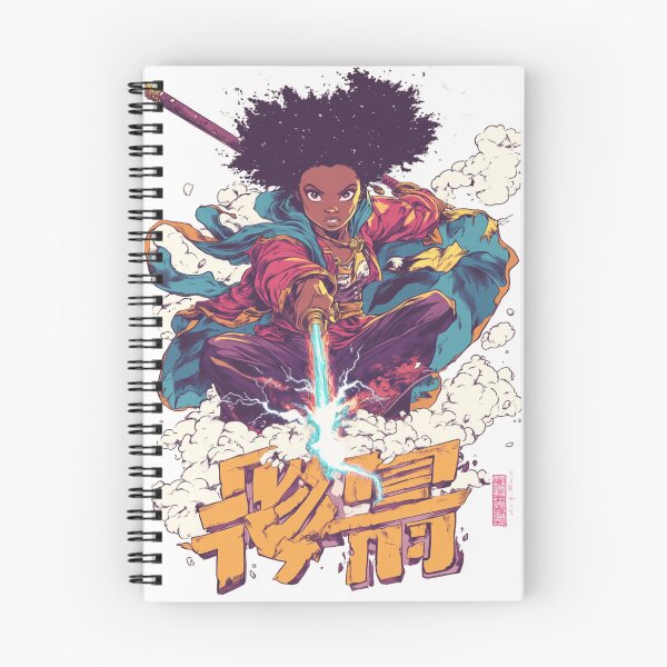Item preview, Riding the Storm: Lightning Witch in Action 魔法の戦士 designed and sold by PrintsByFrank.