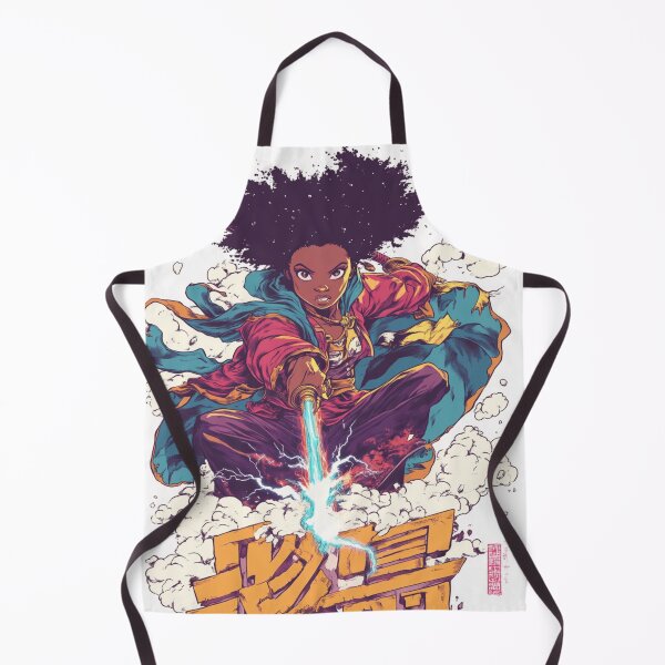 Item preview, Riding the Storm: Lightning Witch in Action 魔法の戦士 designed and sold by PrintsByFrank.
