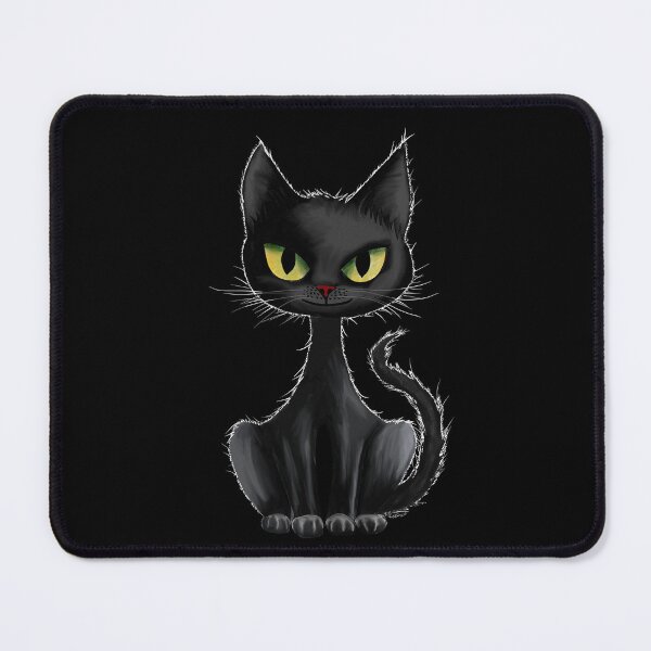 Item preview, BLACK CAT ON BLACK T SHIRT designed and sold by Danicus666.