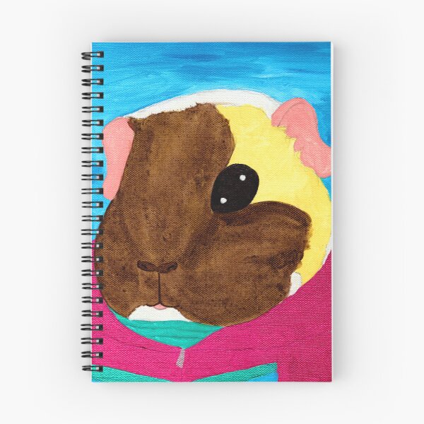 Aperçu de l'œuvre Instantané du cochon d'Inde - Dagmar en hiver dans les années 1980 créée et vendue par Guinea Pigs and Books.