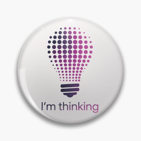 Item preview, I'm Thinking Light Bulb Design for Creatives designed and sold by TheWizArt.