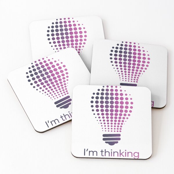 Item preview, I'm Thinking Light Bulb Design for Creatives designed and sold by TheWizArt.