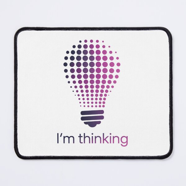 Item preview, I'm Thinking Light Bulb Design for Creatives designed and sold by TheWizArt.