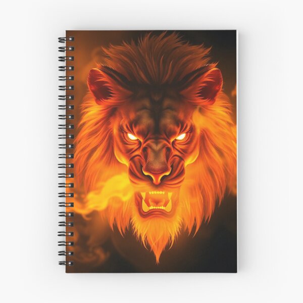 Item preview, Inferno Roar Fiery Lion Spirit designed and sold by Rothnaric.