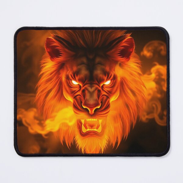 Item preview, Inferno Roar Fiery Lion Spirit designed and sold by Rothnaric.