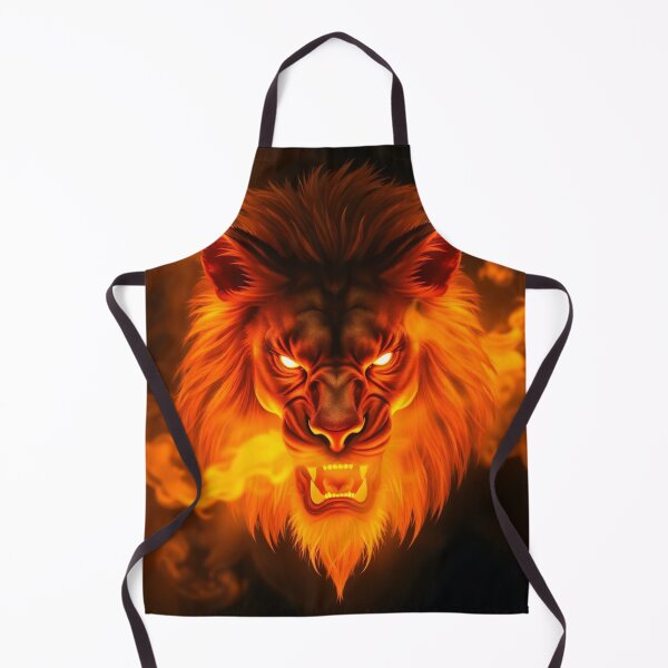 Item preview, Inferno Roar Fiery Lion Spirit designed and sold by Rothnaric.