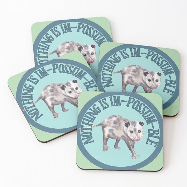 Item preview, Nothing is Im-possum-ble designed and sold by WildSideofWNY.