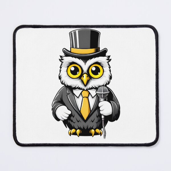 Item preview, Owl Jolson - The Singing Gentleman designed and sold by Digicraft-shop.