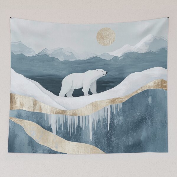 Item preview, Solitary Wanderer. Silent Symphony of Winter #4 designed and sold by LollyShineART.
