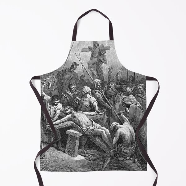 Item preview, Crucifixion Scene - Jesus is Nailed to the Cross designed and sold by portokalis.