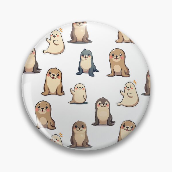 Item preview, Cute Adorable Seals Group designed and sold by kjp-design.
