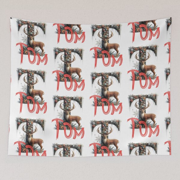 Item preview,  Name Tom. My name is Tom. Winter initial. designed and sold by MagelliShop.