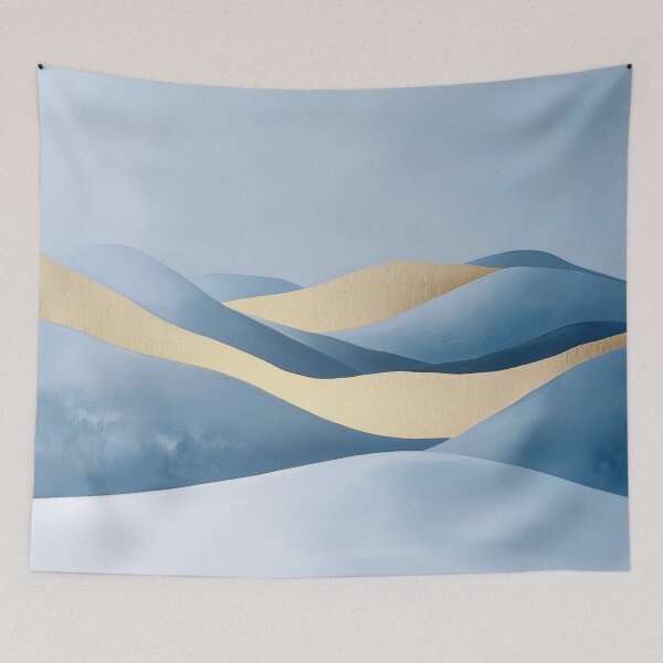 Item preview, Golden Waves. Silent Symphony of Winter #10 designed and sold by LollyShineART.