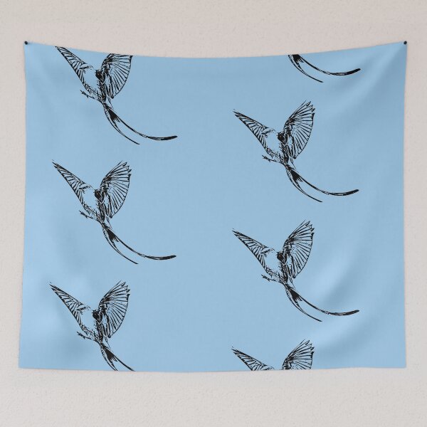 Item preview, Scissor-tailed Flycatcher Black Design  designed and sold by designsasstultd.