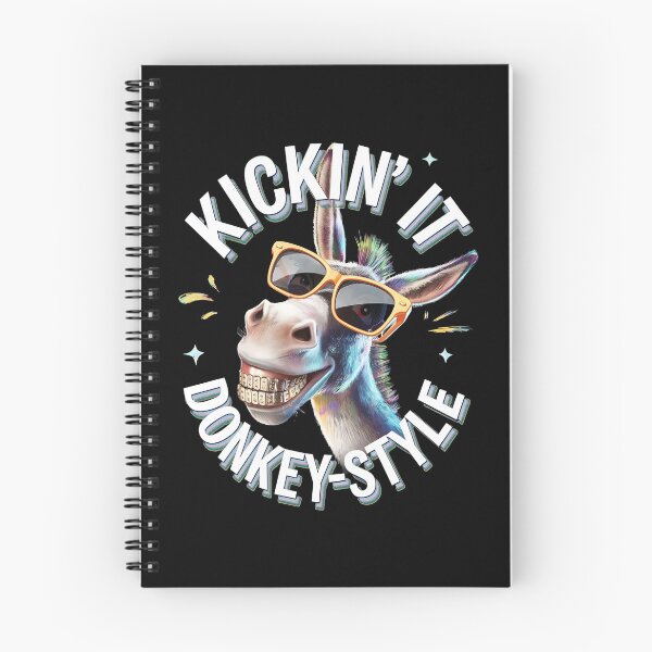 Item preview, Kicking' it donkey style - Donkey whisperer - Donkeys are awesome - Donkey charms - Donkey nature designed and sold by JansenGS.