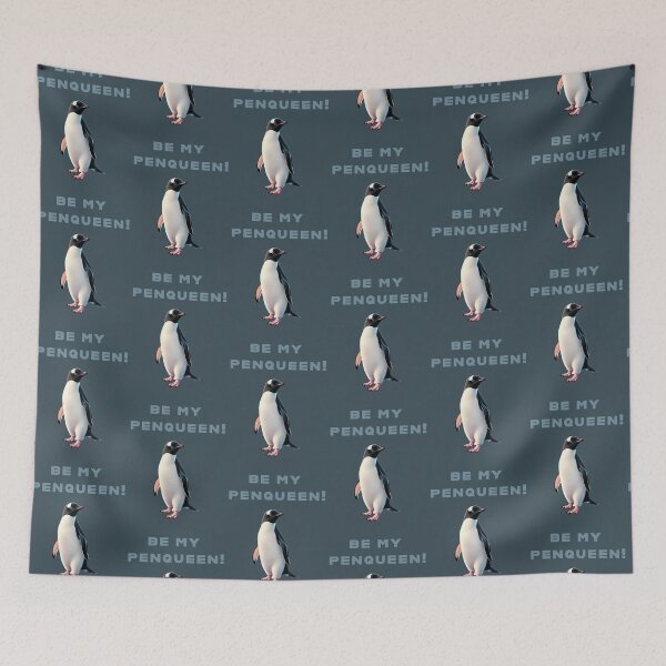 Item preview, Be my Penqueen! designed and sold by La Loca.
