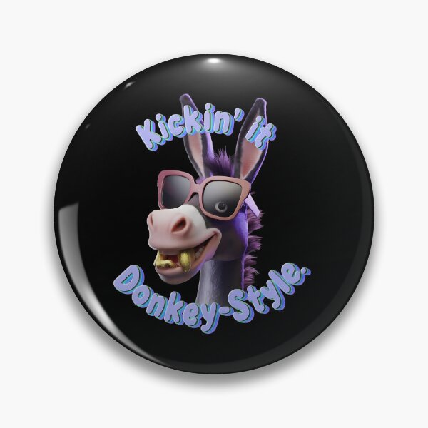 Item preview, Kicking' it donkey style - Donkey whisperer - Donkeys are awesome - Donkey charms - Donkey nature designed and sold by JansenGS.