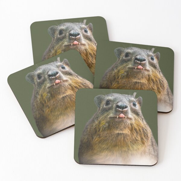 Item preview, Rock Hyrax Photo - Dassie | Cute Vampire Potato Essential T-Shirt designed and sold by matchakpop.