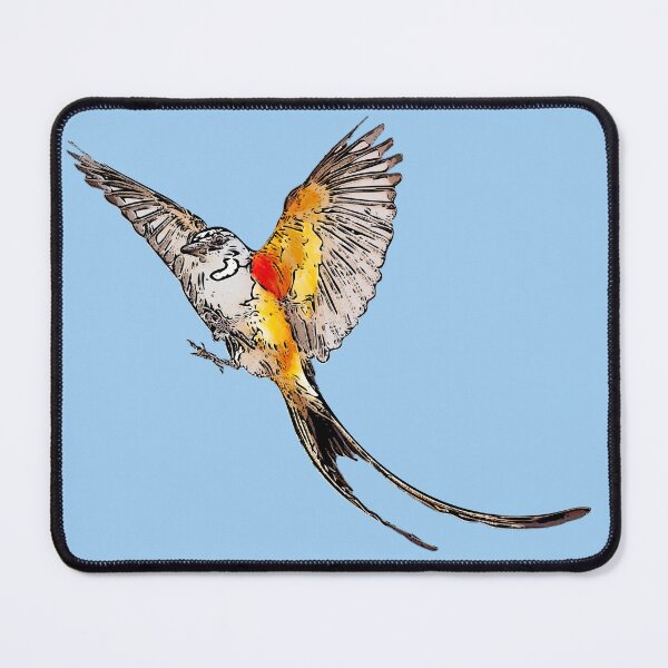 Item preview, Scissor-tailed Flycatcher Black Alternate Design designed and sold by designsasstultd.