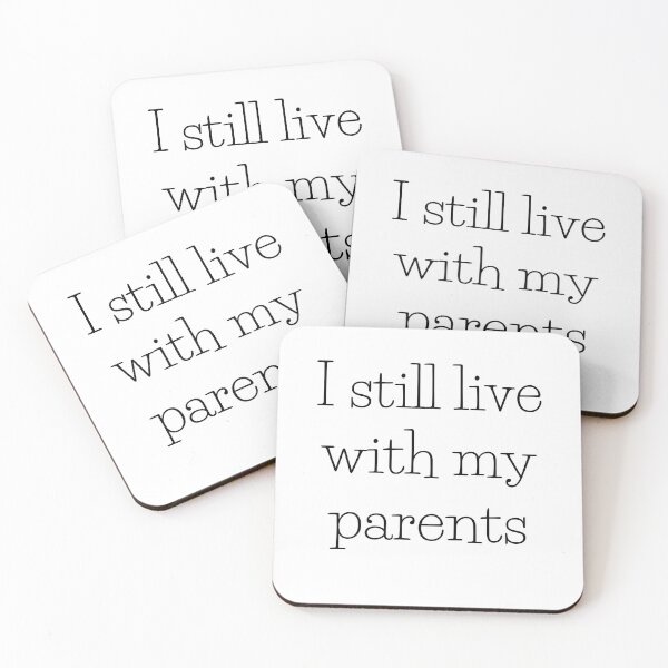 Item preview, I still live with my parents designed and sold by mylilstinkbug.