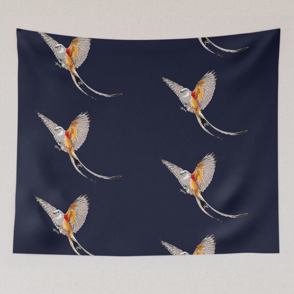 Item preview, Scissor-tailed Flycatcher White Alternate Design  designed and sold by designsasstultd.