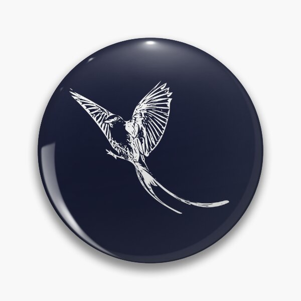 Item preview, Scissor-tailed Flycatcher White Design  designed and sold by designsasstultd.
