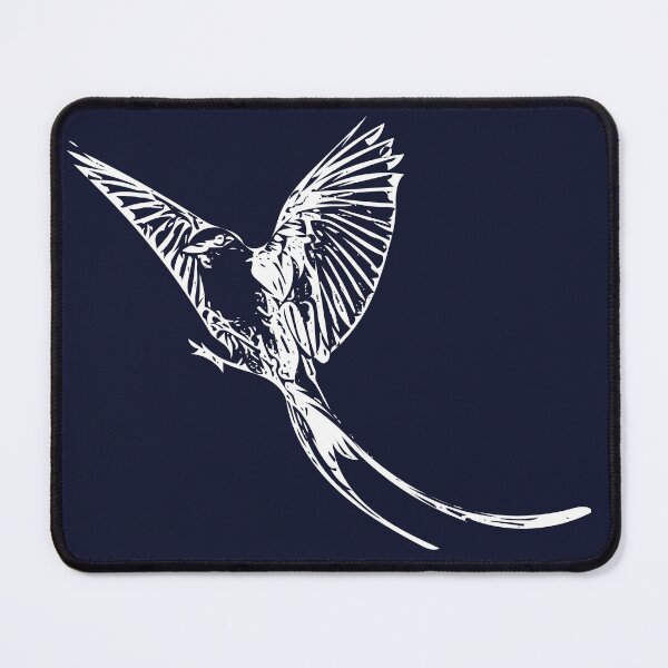 Item preview, Scissor-tailed Flycatcher White Design designed and sold by designsasstultd.