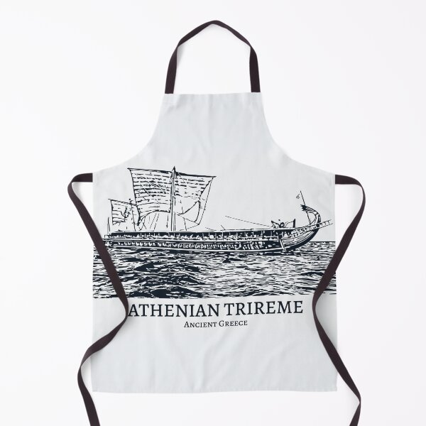 Item preview, Athenian Trireme Ancient Greece Ship designed and sold by Lakeric Cityscapes.
