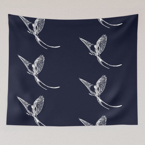 Item preview, Scissor-tailed Flycatcher White Design  designed and sold by designsasstultd.