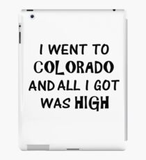 High Colorado iPad Case/Skin