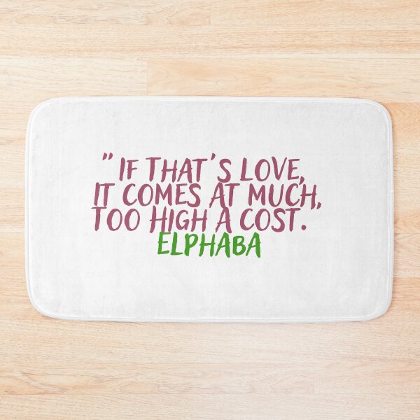 Item preview, Elphaba quotes designed and sold by DelfisArt.