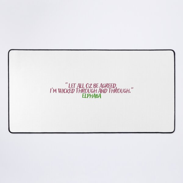 Item preview, Elphaba quotes designed and sold by DelfisArt.