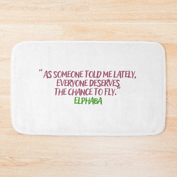 Item preview, Elphaba quotes designed and sold by DelfisArt.