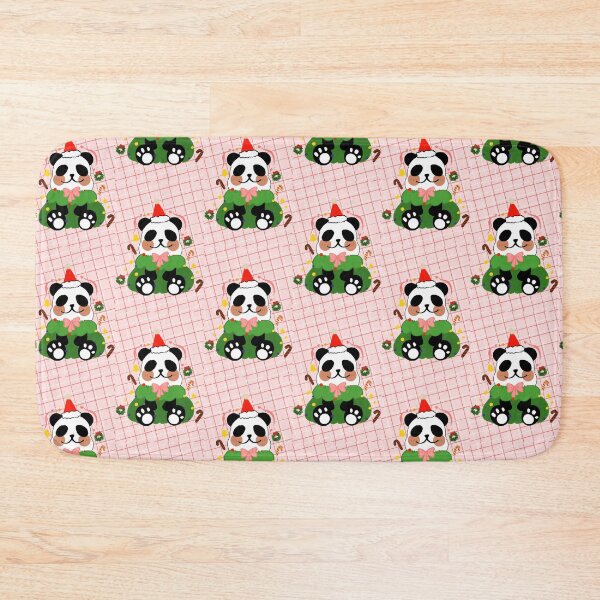 Item preview, Cutey Panda with Pinky Background and Christmas Element designed and sold by ImhStephanie421.