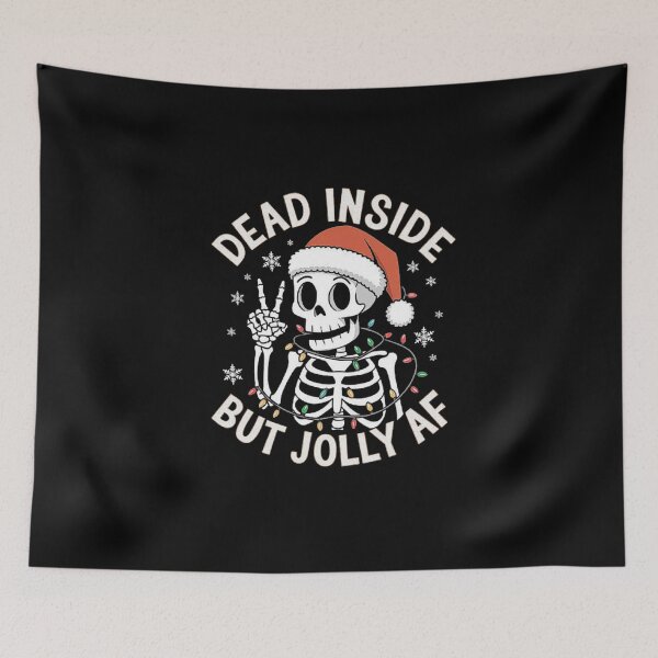 Item preview, Dark Christmas Humor: Dead Inside But Jolly designed and sold by love3617.