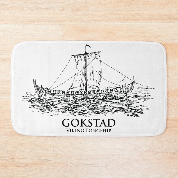 Item preview, Gokstad Viking Longship designed and sold by Lakeric Cityscapes.
