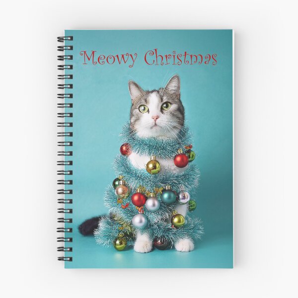 Item preview, Miau Navidad designed and sold by Blue Horse Photo Magic.