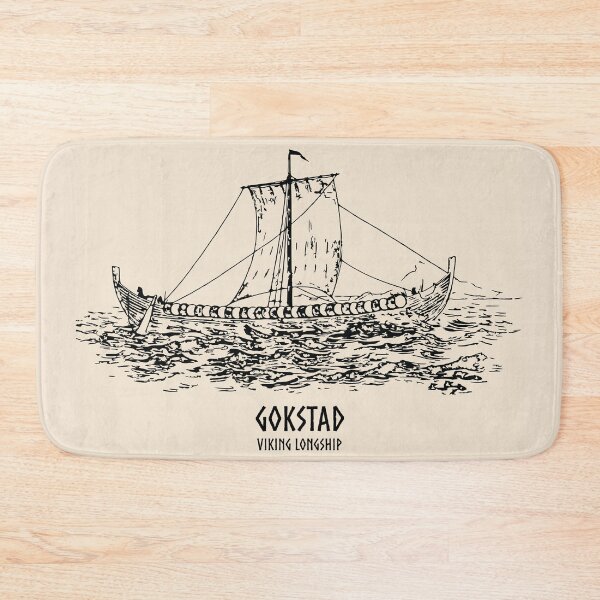 Item preview, Gokstad Viking Longship designed and sold by Lakeric Cityscapes.