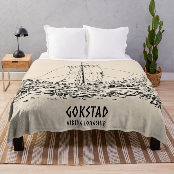 Item preview, Gokstad Viking Longship designed and sold by Lakeric Cityscapes.