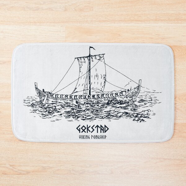 Item preview, Gokstad Viking Longship designed and sold by Lakeric Cityscapes.
