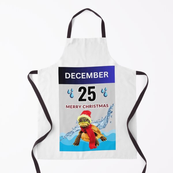 Item preview, Calendar Format of a Turtle Celebrating Christmas designed and sold by Dreamsheaven.